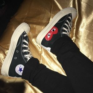 CDG converse high top